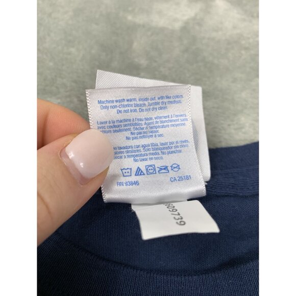 Ronald Reagan Presidential Library Youth Small Navy-Blue Shirt Republican Goat - Picture 8 of 9